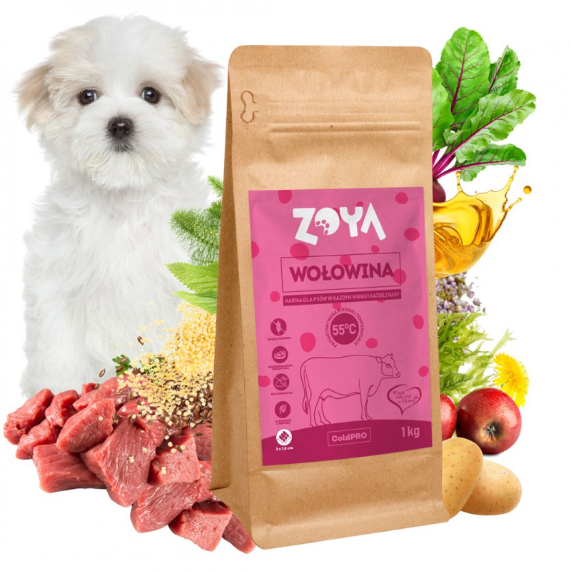 ZOYA ColdPRO Beef kuiv koeratoit, 1 kg