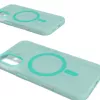 Puro Daylight MagSafe silikoonkate iPhone 16-le, roheline