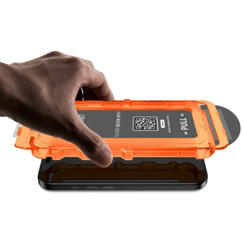 Tech-Protect Quick Set+ karastatud klaas Google Pixel 9 / 9 Pro / 10 / 10 Pro / 11 / 11 Pro jaoks (2 tk), läbipaistev