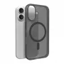 Puro Daylight MagSafe silikoonkate iPhone 16 Plus-le, must