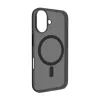 Puro Daylight MagSafe silikoonkate iPhone 16 Plus-le, must