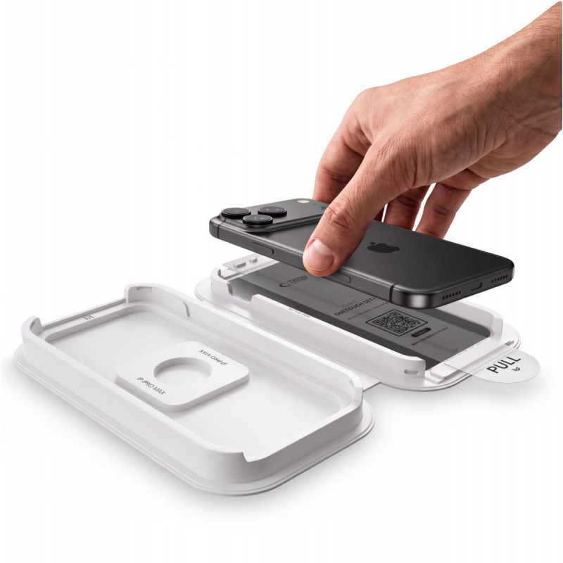 Tech-Protect OneTouch Set+ karastatud klaas Apple iPhone 17 Pro / 18 Pro jaoks, läbipaistev (2 tk)