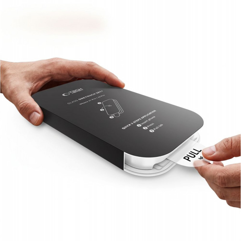 Tech-Protect OneTouch Set+ karastatud klaas Apple iPhone 17 Pro / 18 Pro jaoks, läbipaistev (2 tk)
