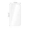 Tech-Protect OneTouch Set+ karastatud klaas Apple iPhone 17 Pro / 18 Pro jaoks, läbipaistev (2 tk)