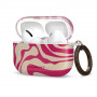 Tech-Protect Lamano ümbris Apple AirPods Pro 3-le karabiiniga, Flamingo Bloom (roosa ja beež)