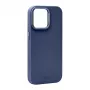 Puro Icon Mag Pro MagSafe silikoonkate Apple iPhone 15 Pro Max-le, tumesinine