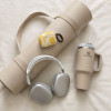 Tech-Protect Lamano ümbris Apple AirPods Pro 3 jaoks karabiiniga, Lemon Haze (kollane ja valge)