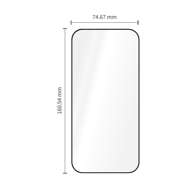 Tech-Protect Quick Set+ karastatud klaas Apple iPhone 17 Pro Max / 18 Pro Max jaoks, must (2 tk)