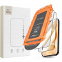 Tech-Protect Quick Set+ karastatud klaas Apple iPhone 17 Pro / 18 Pro jaoks, must (2 tk)