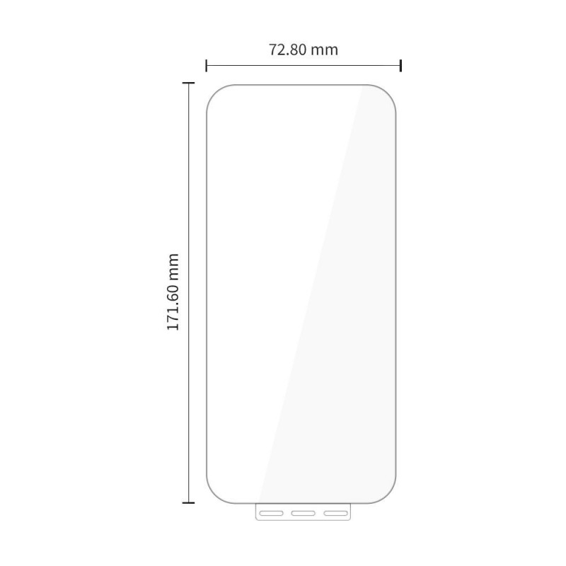 Tech-Protect Hydro Flex+ hüdrogeelkile Motorola Edge 70 Fusion / 70 Fusion+ 5G jaoks, läbipaistev (2 tk)