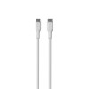 Puro ICON Soft USB-C - USB-C kaabel PUR671, 1,5 m, valge