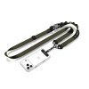 Tech-Protect C9S Rope Crossbody telefonirihm, nailon, 91–140 cm, Army Green