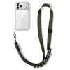 Tech-Protect C9S Rope Crossbody telefonirihm, nailon, 91–140 cm, Army Green