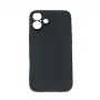 Hurtel pehme ümbris iPhone 16 Plus-le, must