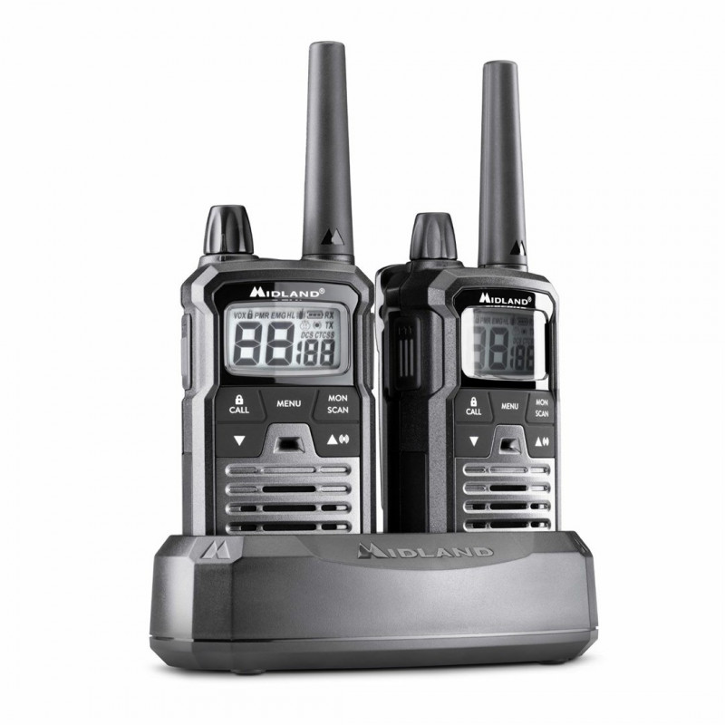 Midland XT70 Pro Duo kõneraadio, must