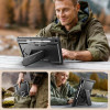 Tech-Protect Kevlar Pro tahvelarvuti ümbris Samsung Galaxy Tab S9 11.0 / S10 FE / S10 Lite 10.9 jaoks (X710 / X716B / X520 / X526 / X400 / X406B), must