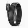 Orico TBZ5-10-BK USB4 kaabel, ühilduv Thunderbolt 5-ga, 80Gbps, 240W, USB-C - USB-C, 1 m, must