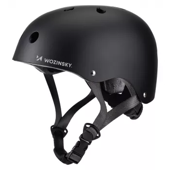 Wozinsky kerge BMX/tõukeratta kiiver, suurus S (48-52 cm), must