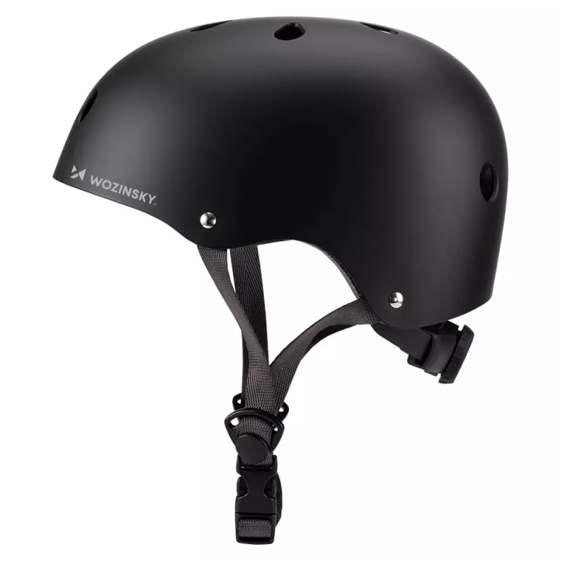 Wozinsky kerge BMX/tõukeratta kiiver, suurus S (48-52 cm), must