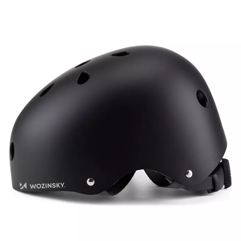 Wozinsky kerge BMX/tõukeratta kiiver, suurus S (48-52 cm), must