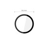 Tech-Protect Glass Flex+ hübriidklaas Garmin Venu 4 41 mm jaoks, must (2 tk)