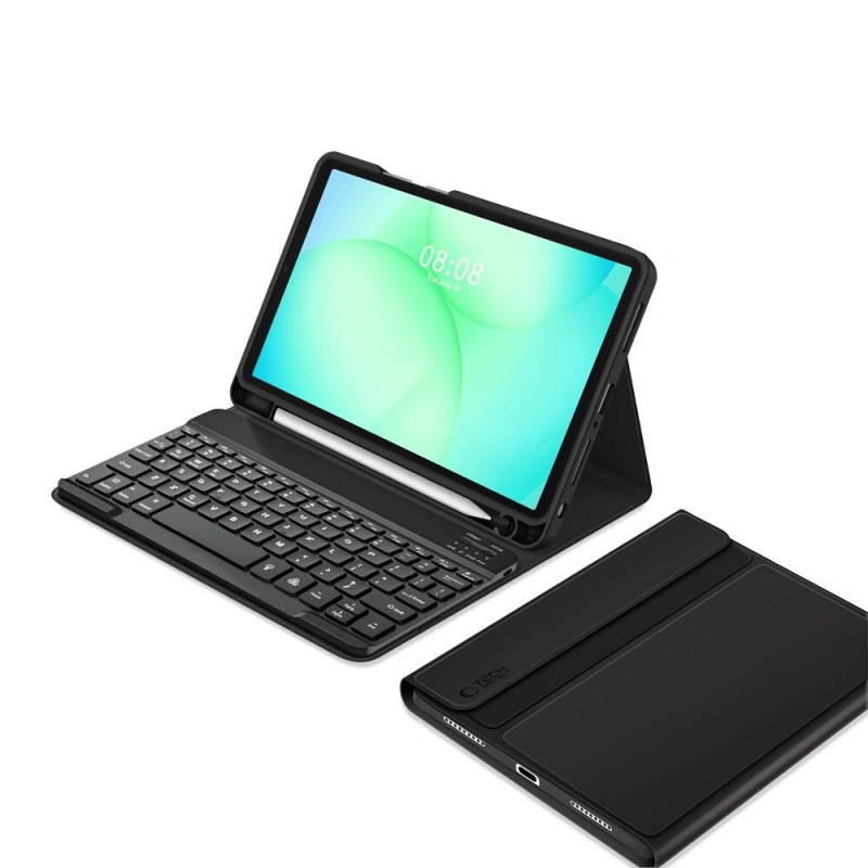 Tech-Protect SmartCase Pen + Keyboard Samsung Galaxy Tab A9+ / A11+ 11.0 jaoks (X210 / X215 / X216 / X230 / X235 / X236), must