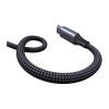 UGREEN L533 2in1 USB-C kaabel, USB-C 2x USB-C PD 140W, 2 m, must