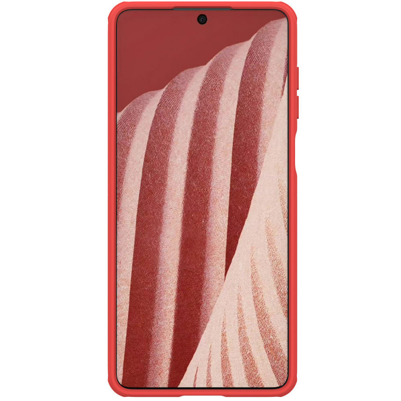 Nillkin Super Frosted Shield Pro kaitseümbris Samsung Galaxy A73 jaoks, punane