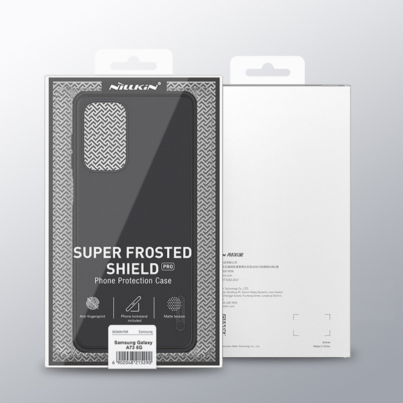 Nillkin Super Frosted Shield Pro kaitseümbris Samsung Galaxy A73 jaoks, punane