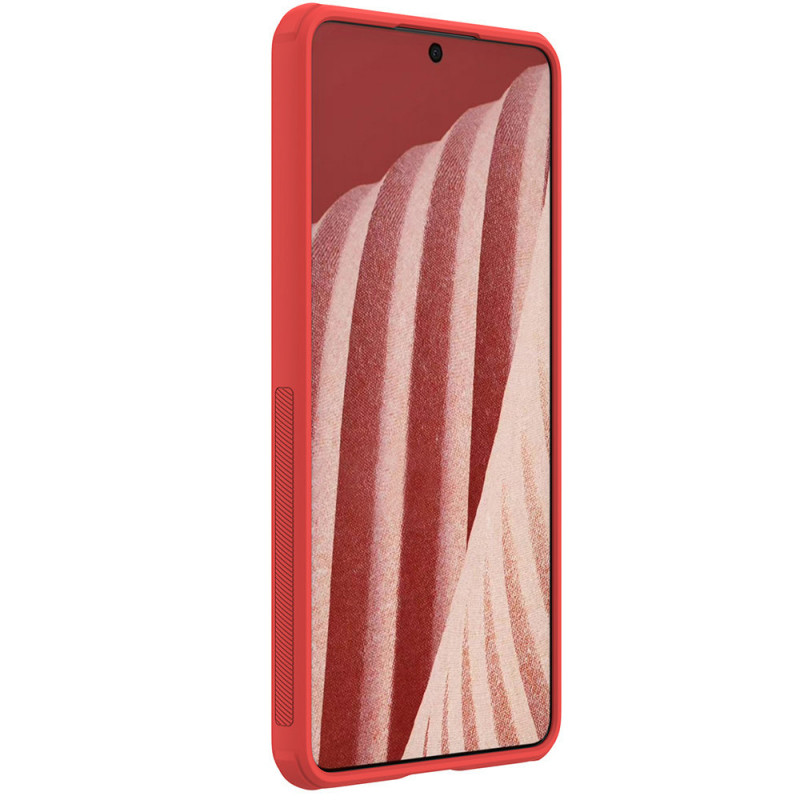 Nillkin Super Frosted Shield Pro kaitseümbris Samsung Galaxy A73 jaoks, punane