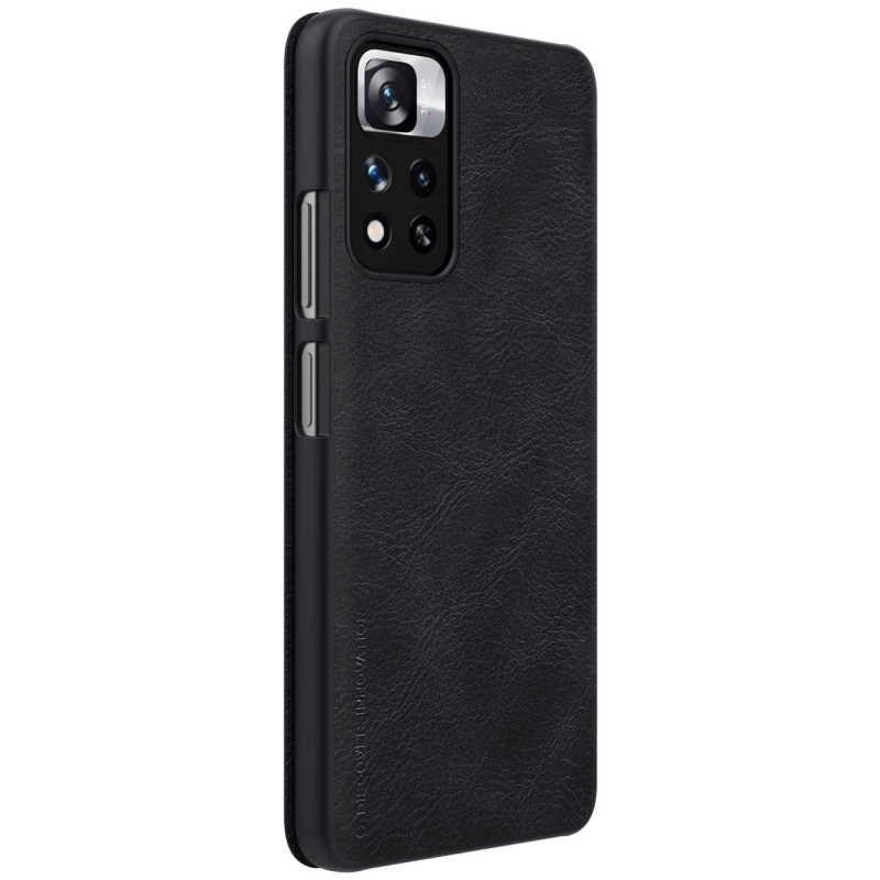 [CR] Nillkin Qini ümbris Xiaomi Mi 11i HyperCharge / Redmi Note 11 Pro (China) jaoks, must (tarbija tagastus)