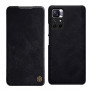 Nillkin Qin ümbris Xiaomi Redmi Note 11T 5G / Poco M4 Pro 5G jaoks, must