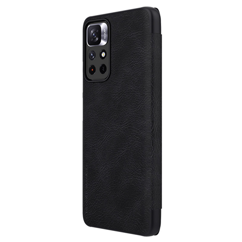 Nillkin Qin ümbris Xiaomi Redmi Note 11T 5G / Poco M4 Pro 5G jaoks, must