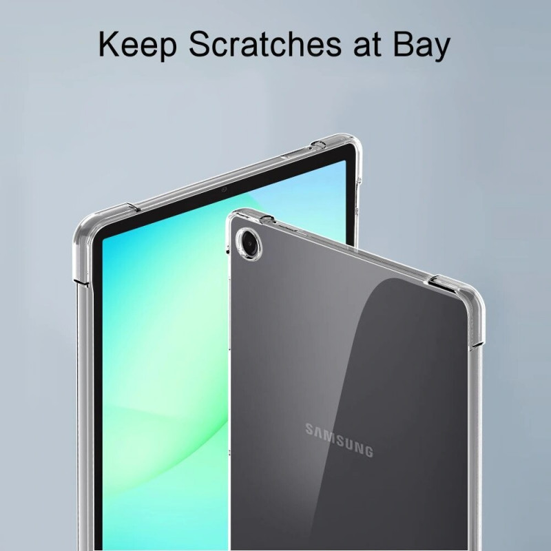 Tech-Protect FlexAir tahvelarvuti ümbris Samsung Galaxy Tab A9 / A11 8.7 (X110 / X115 / X133 / X135), läbipaistev