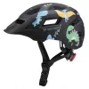 Wozinsky laste maastikurattakiiver eemaldatava visiiriga, suurus XS (48-52 cm), must