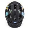 Wozinsky laste maastikurattakiiver eemaldatava visiiriga, suurus XS (48-52 cm), must