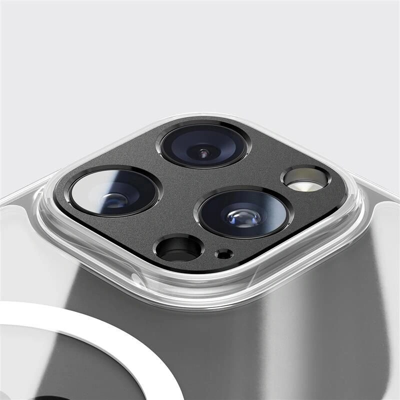 Tech-Protect Camalloy Fit+ kaamerakate Apple iPhone 17 Pro Max-le, Cosmic Orange