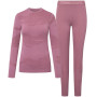 Viking Gasher Lady Set Merino naiste aluspesu, roosa, S