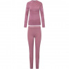 Viking Gasher Lady Set Merino naiste aluspesu, roosa, S