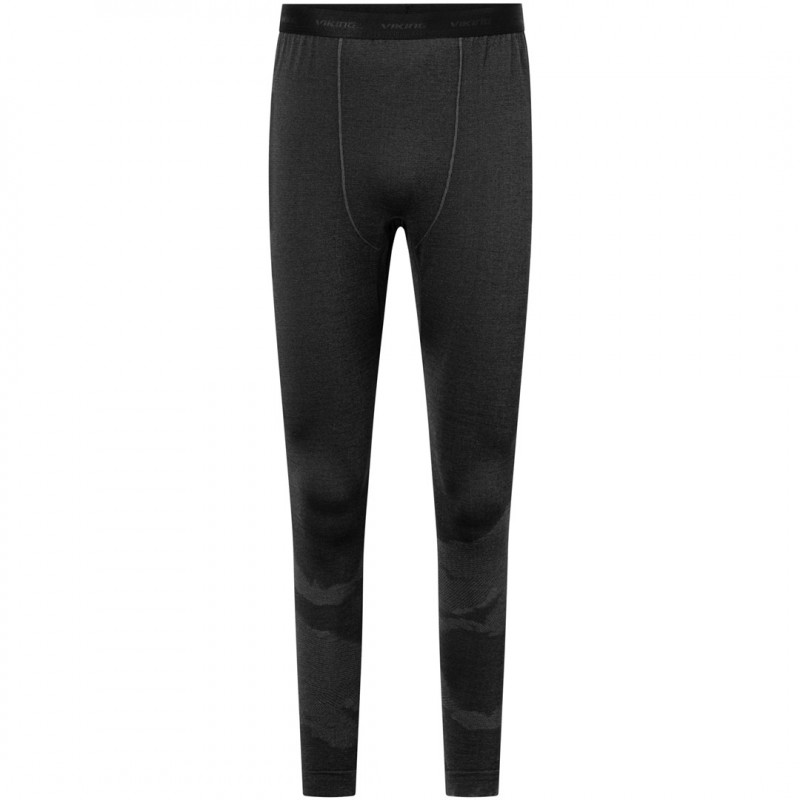 VIKING Gasher Man Set Merino meeste termoaluspesukomplekt, suurus M, must