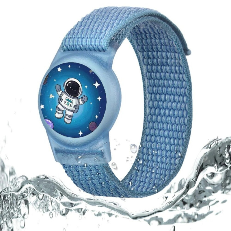 Tech-Protect Nylon For Kids kinnitusrihm Apple AirTag 1 / 2 jaoks, Astronaut