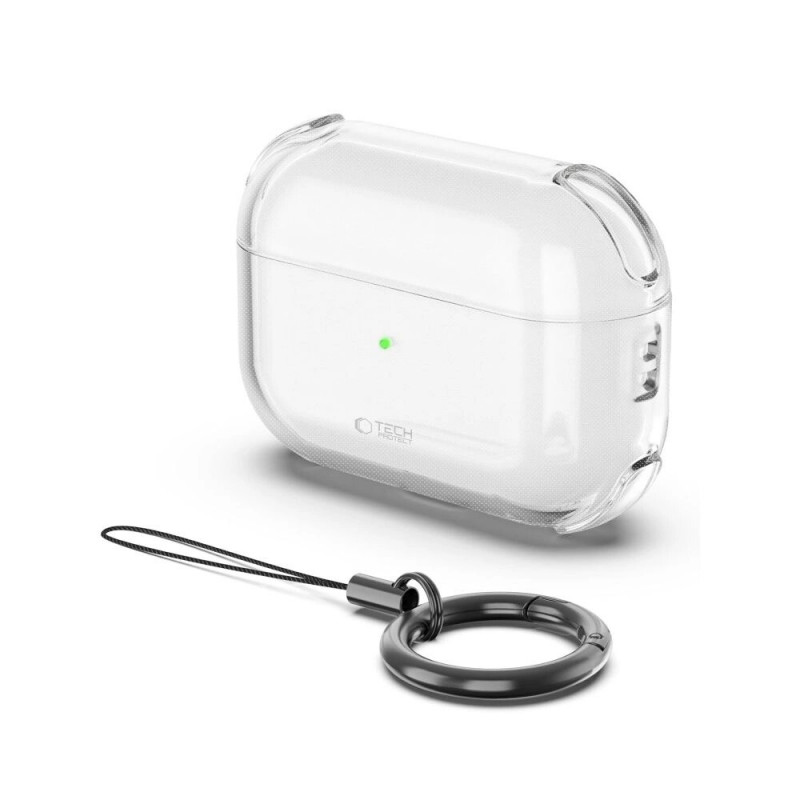 Tech-Protect Bounce ümbris Apple AirPods Pro 3-le, läbipaistev