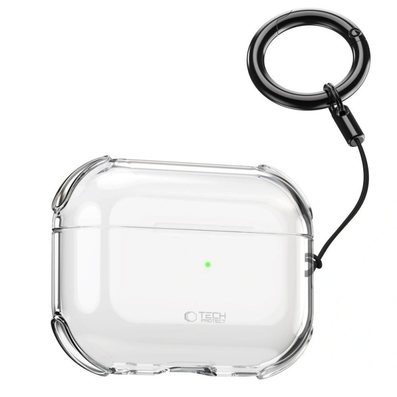Tech-Protect Bounce ümbris Apple AirPods Pro 3-le, läbipaistev