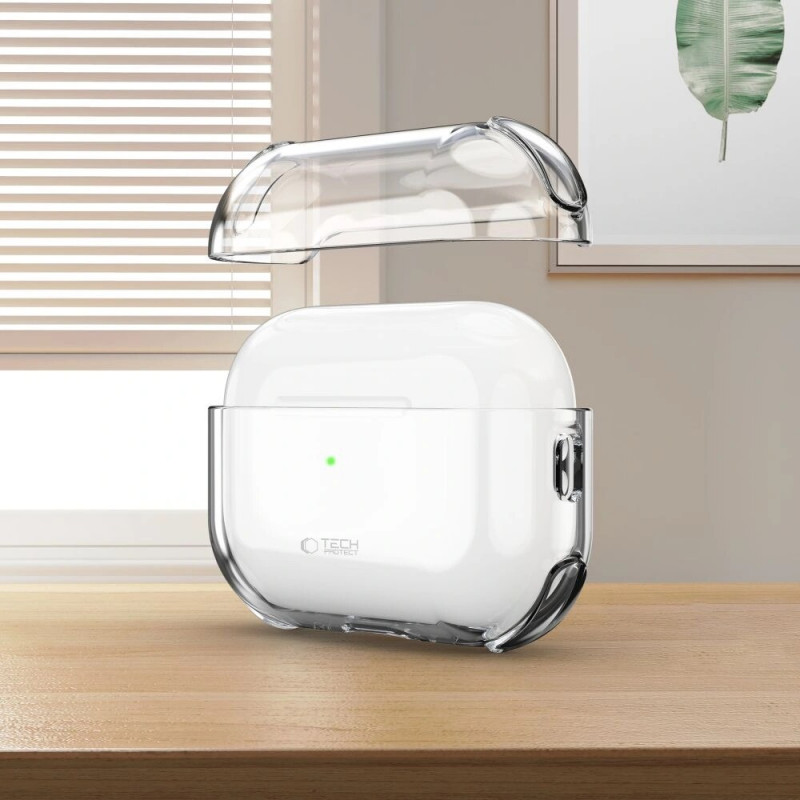 Tech-Protect Bounce ümbris Apple AirPods Pro 3-le, läbipaistev