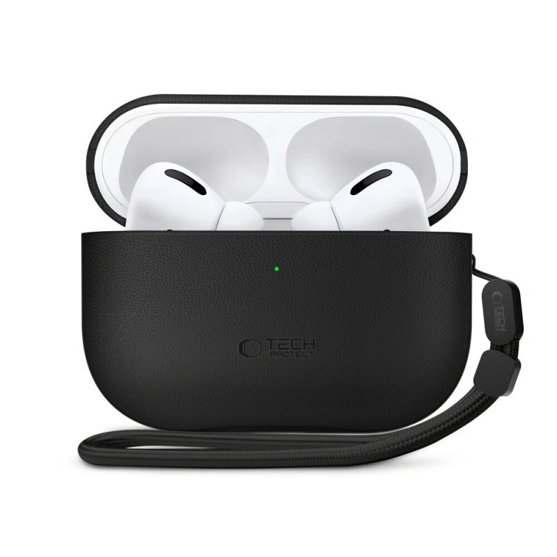 Tech-Protect NaturalFit ümbris Apple AirPods Pro 3-le, must