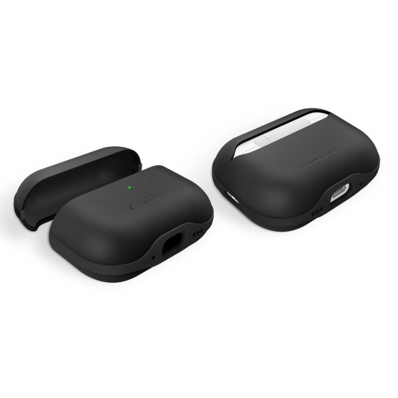 Tech-Protect NaturalFit ümbris Apple AirPods Pro 3-le, must