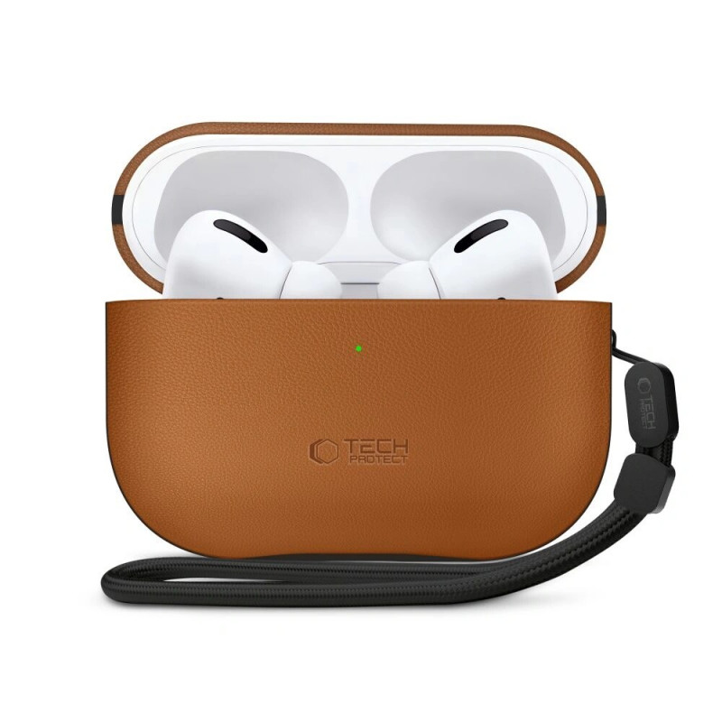 Tech-Protect NaturalFit ümbris Apple AirPods Pro 3-le, pruun