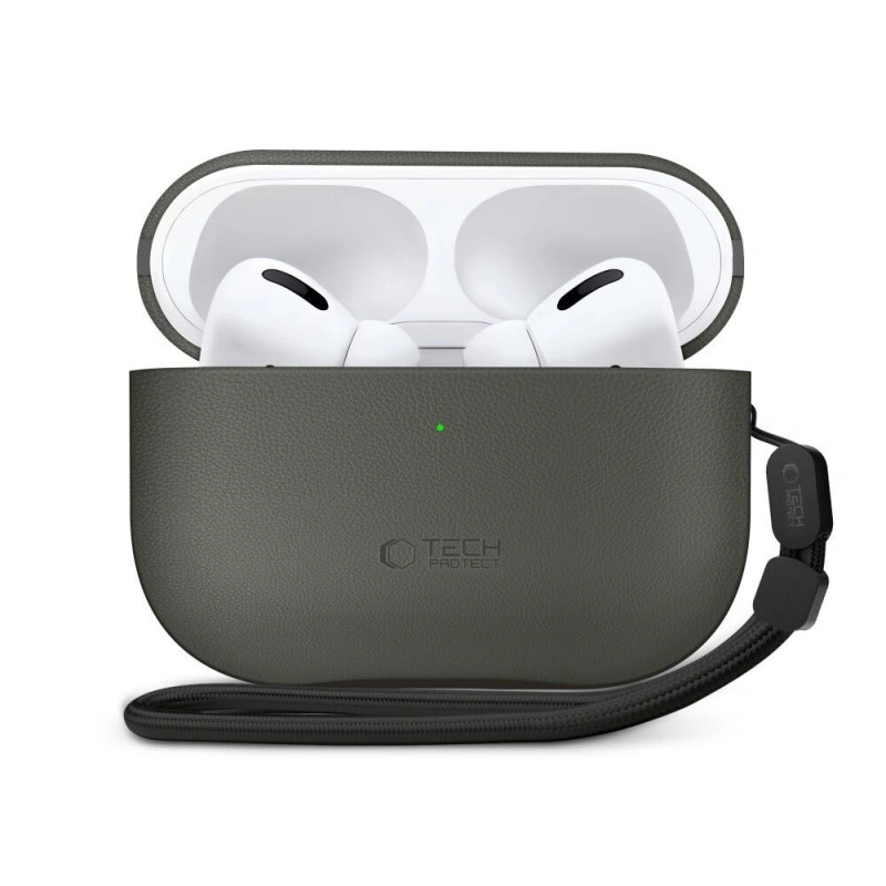 Tech-Protect NaturalFit ümbris Apple AirPods Pro 3-le, oliivroheline