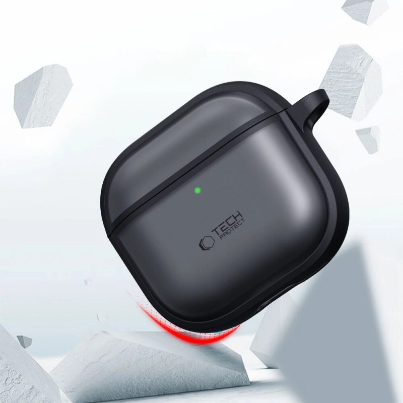 Tech-Protect Magmat ümbris Apple AirPods Pro 3 jaoks, mattmust