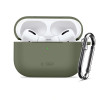 Tech-Protect silikoonkate Silicone Hook Apple AirPods Pro 3-le, oliivroheline